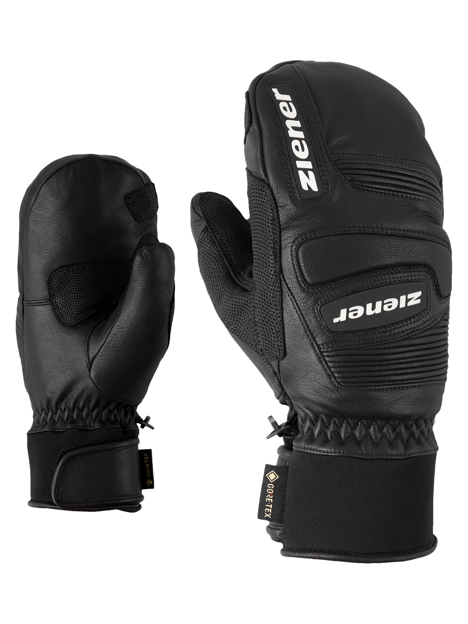 Ziener: Guardi-Z + GTX Plus Warm Mitten - Black