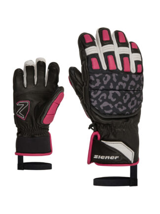 Ziener: LONOS-Z AS PR - JUNIOR - Black Pop Pink