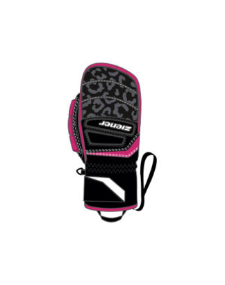 Ziener: LOPAKI-Z AS PR MITTEN - JUNIOR- Black Pop Pink