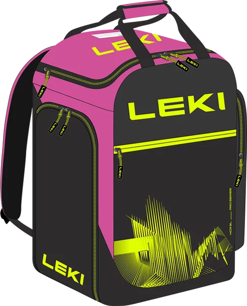 Leki: "Bootbag Race WCR" - Rucksack 60l - pink