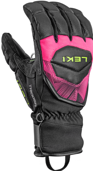 Leki: WCR CORE TR Junior - Black/Neonpink