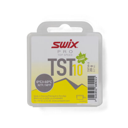 Swix: TS10 Turbo Yellow, 0°C/+10°C, 20g